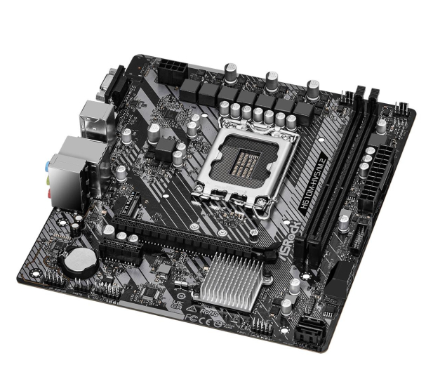 ASROCK Płyta główna H610M-HVS/M.2 R2.0 s1700 2DDR4 D-Sub/HDMI mATX - 1244245 - zdjęcie 2